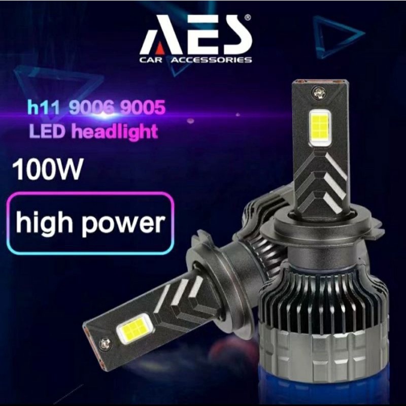 Lampu LED Turbo Headlight P5 100 Watt High Power - H11 / 9005 / HB3 / H4 LED / Lampu H11 LED Foglamp