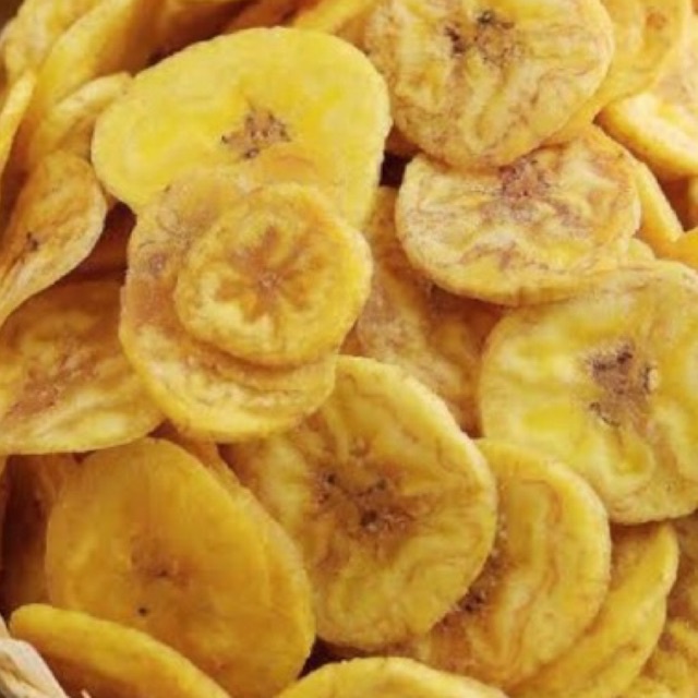 

Keripik pisang bulat original 250gram termurah enak renyah