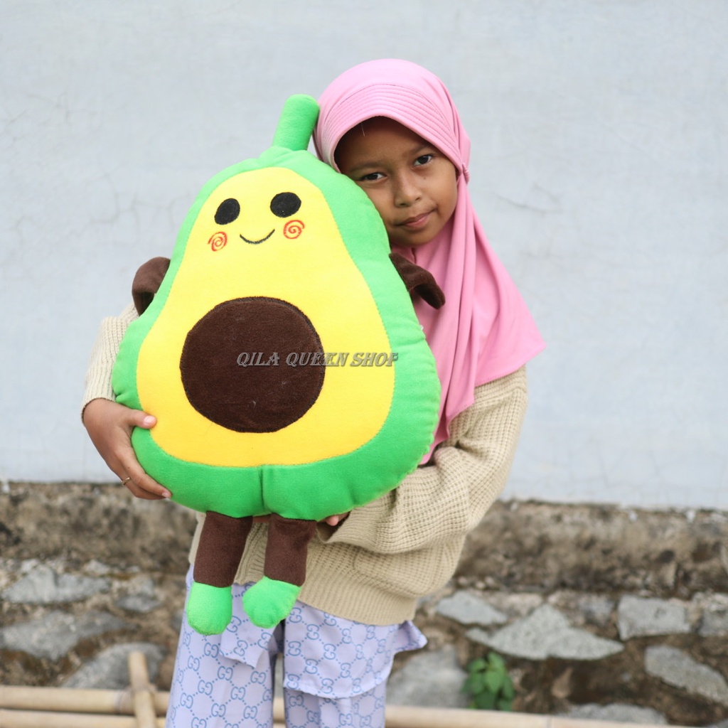 BONEKA BANTAL ALPUKAT BESAR, TERLARIS BISA COD