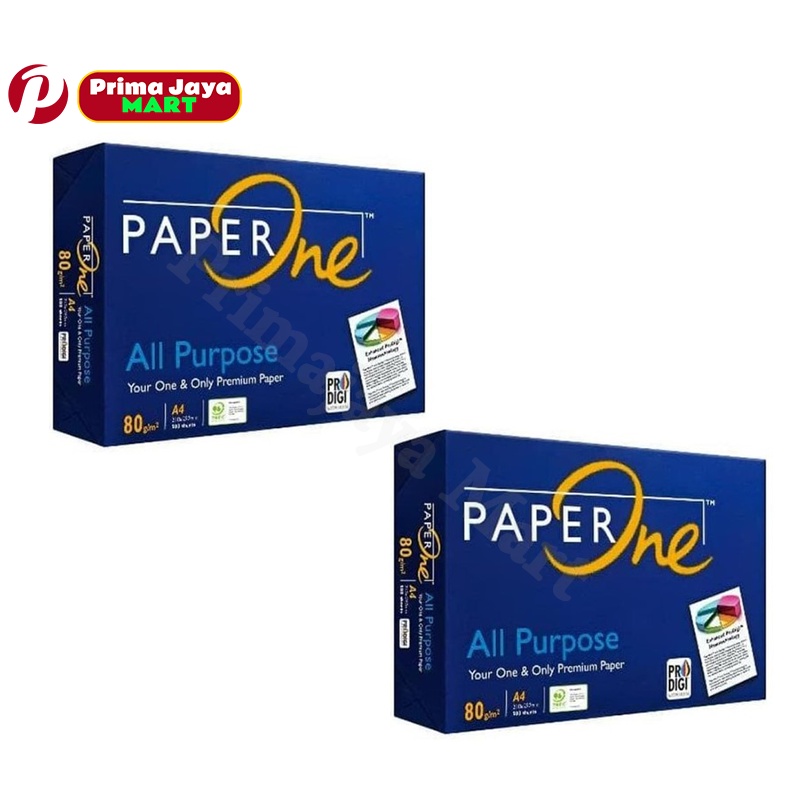 

KERTAS HVS PAPER ONE A4 - 80 GR PAPERONE 80GR