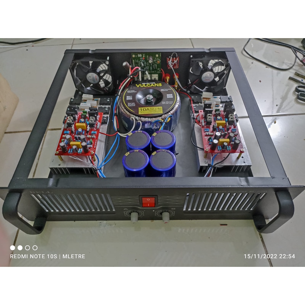 driver power 10A / toroid / stereo