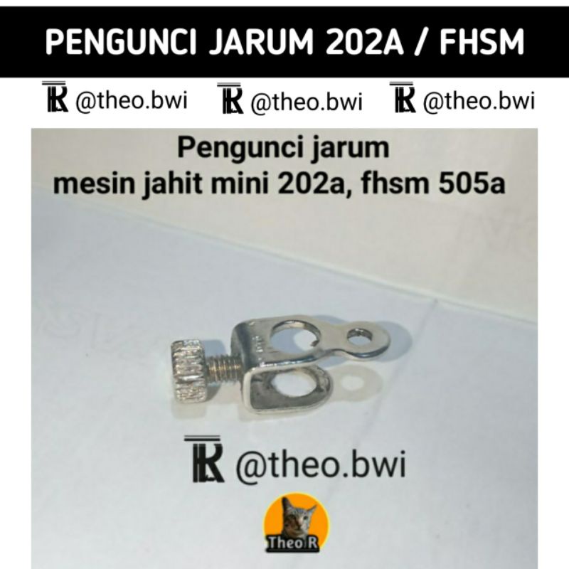 Sparepart pengunci jarum mesin jahit mini 202a | Theo R