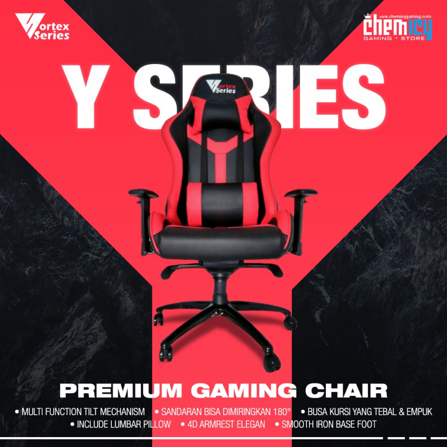 Vortex &quot;Y&quot; Series Gaming Chair / Kursi Gaming