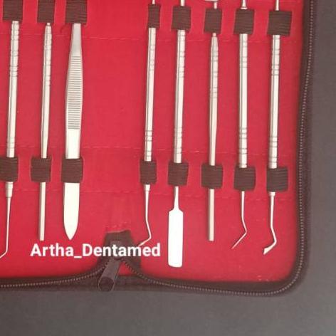 DIAGNOSTIC DIAGNOSTIK BASIC INSTRUMENT DASAR SET DENTAL (10 set)