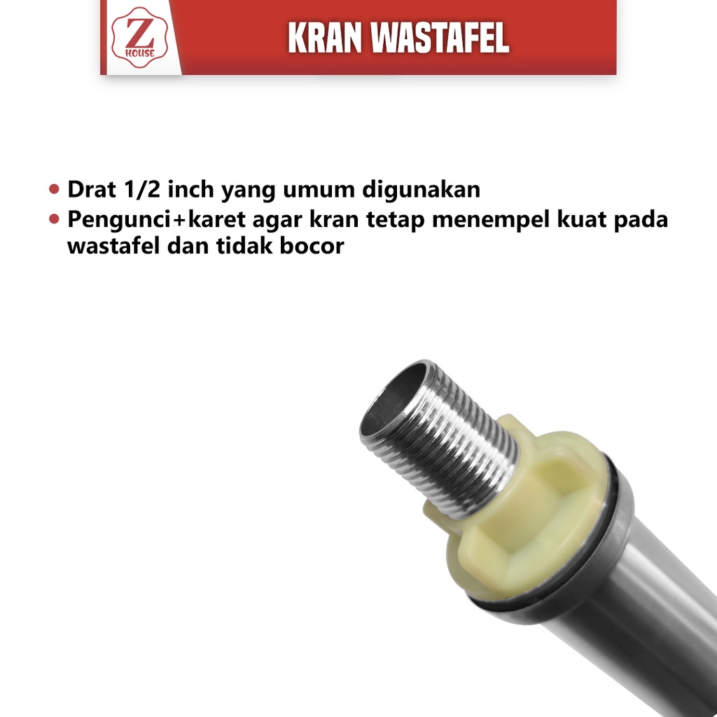 Kran Wastafel Sus304/Kran Air Wastafel/Keran Wastafel Stenlis Kran Bak Cuci Tangan Kran Wastafel Tegak Tanam Keran Air Chrome Putar Washtafel Washtafel Kran Wastafel Stainless- Keran Air Washtafel Bak Cuci Tangan Stenlis Minimalis