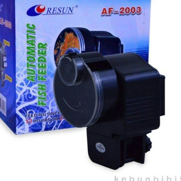 auto feeder resun af-2003 alat pemberi makan otomatis ikan