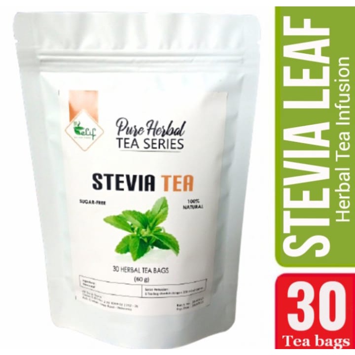 

ELIF TEA AND TISANE Stevia Tea : Teh Daun Stevia isi 30, Aman untuk Penderita Diabetes