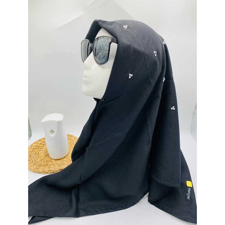 HIJAB SEGI EMPAT SHINAR GLAMOUR PAYET SWAROVSKI