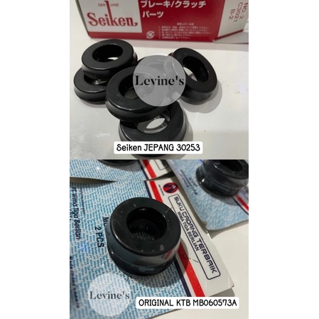 Karet rem 30253 Jepang seiken Seal rem 30253 seiken Jepang Karet rem depan jepang asli Karet rem dep