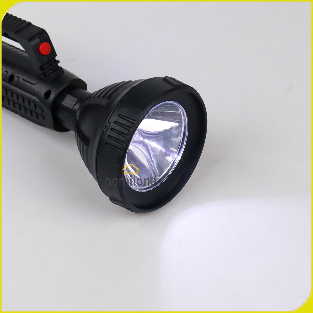 Pocketman Senter LED Flashlight Waterproof USB Rechargeable Cree XPE TaffLED LH-A08 Black