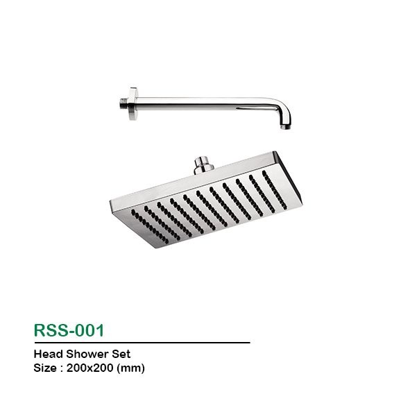 WALL SHOWER WASSER RSS 001  HEAD SHOWER SHOWER TANAM WASSER RSS001