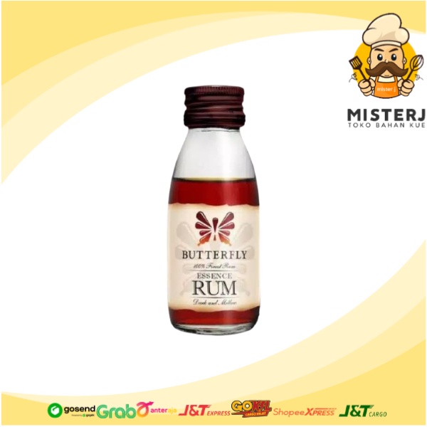 

Koepoe Koepoe Rhum Bakar Essence | 60 ml | Kupu Kupu Rum Jamaica | Rum Bakar