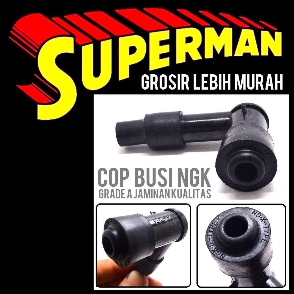 COP BUSI NGK KPH kualitas asli ber garansi tutup busi cangklong semua motor universal superman jogja