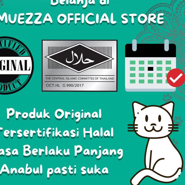 Makanan Kucing Kering - Mackerel Flavor - Muezza Cat Food