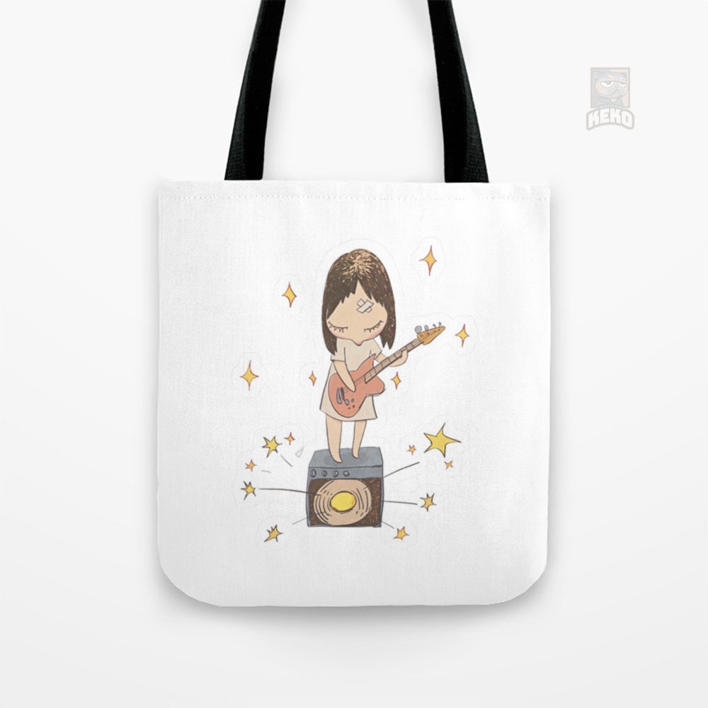 Yoshitomo nara Tote Bag Kanvas