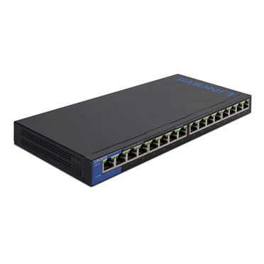 LINKSYS LGS116P-AP 16-Port Desktop Business Gigabit PoE+ Switch