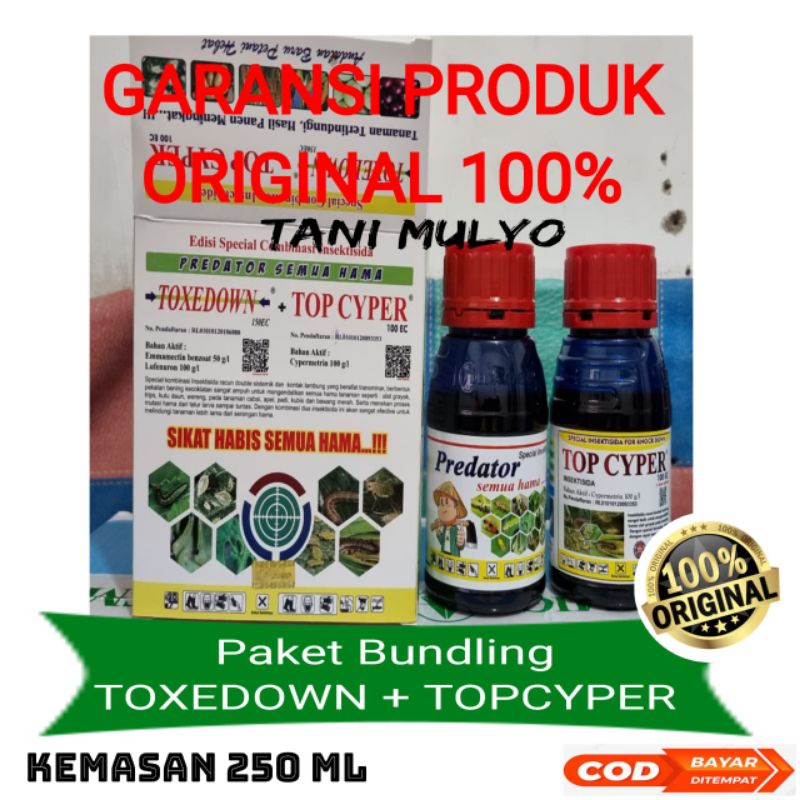 BUNDLING TOXEDOWN PLUS TOPCYPER-250 ML