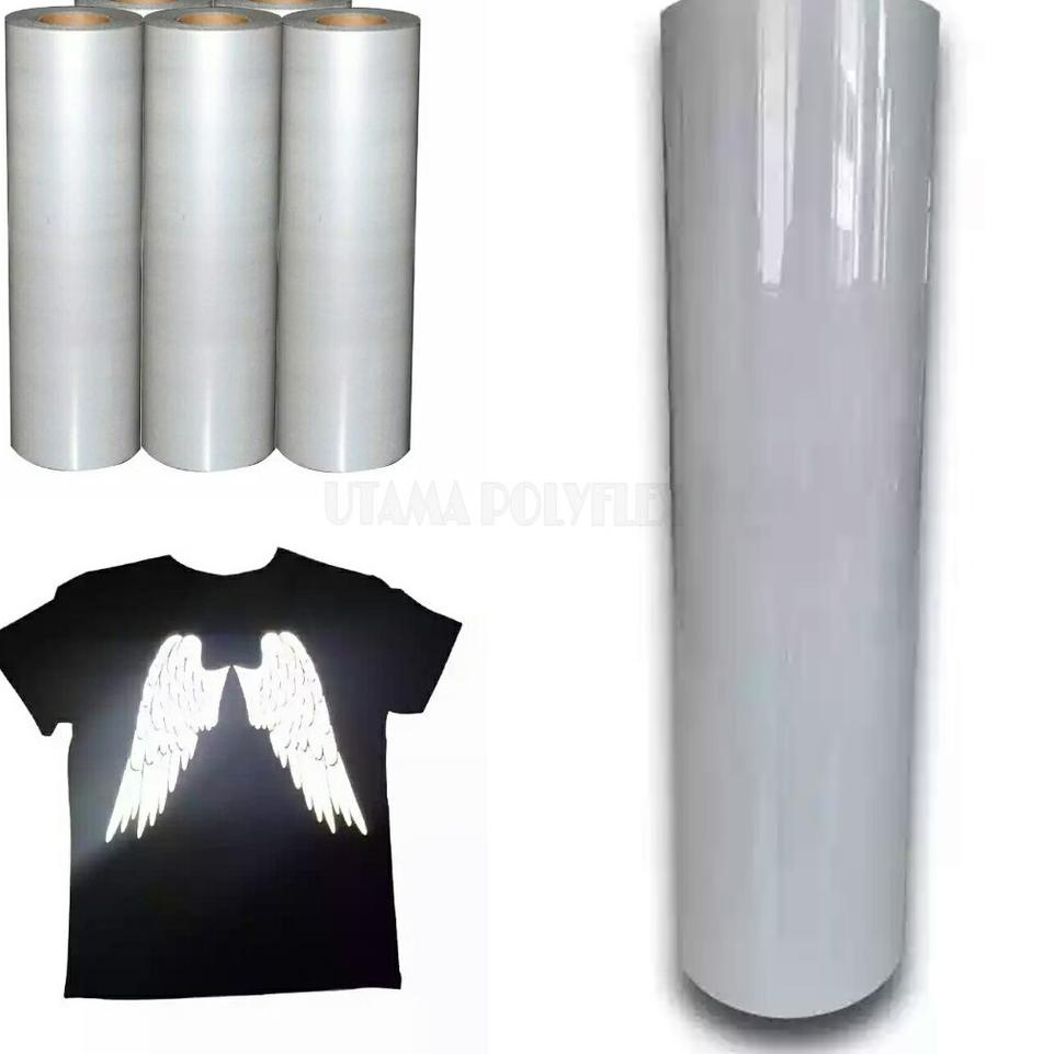 

ボ Polyflex Reflective Lebar 60 CM Meteran / Polyflex Reflektif / Poliflex STOK BANYAK 2598 ღ