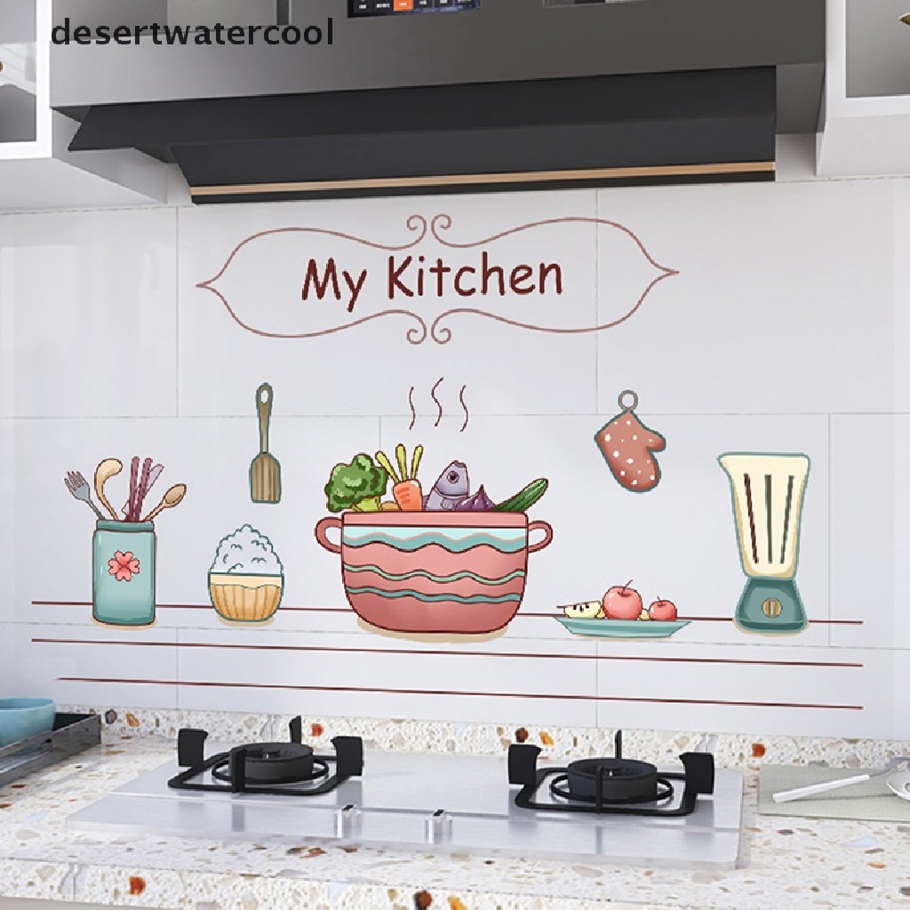 Deid Stiker Wallpaper Anti Air / Minyak 30 / 265v 90cm 60 ° 90cm Untuk Dapur