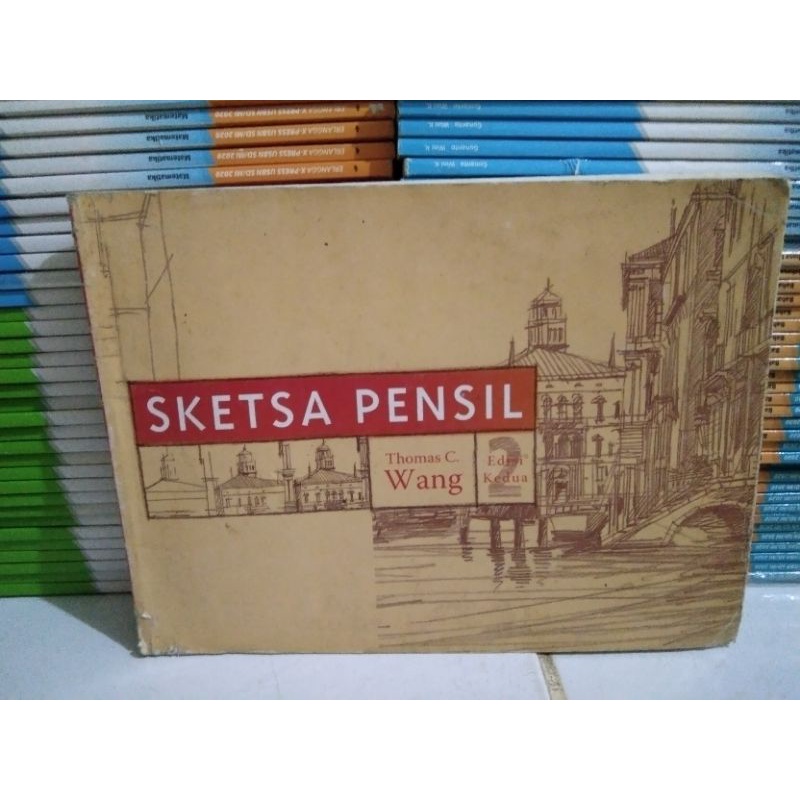 Buku sketsa pensil ,Thomas c wang