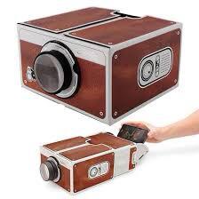 Cardboard Projector - Smartphone Projector - Projector Mini Portable