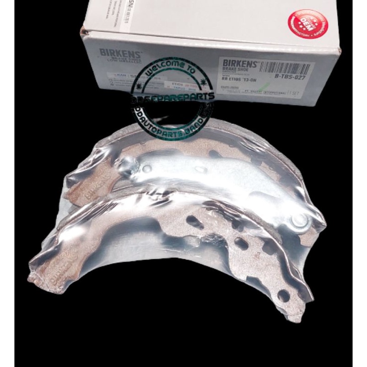 Kampas Rem Belakang Toyota Etios Valco