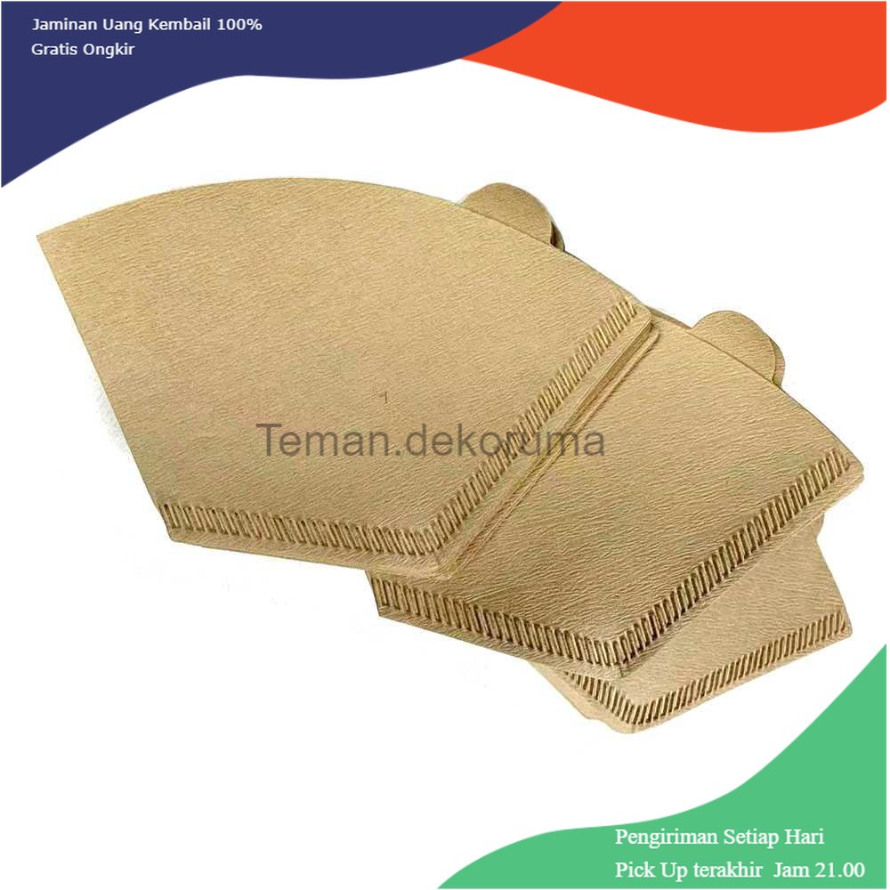 TD - PR Yolife Kertas Filter Saringan Kopi Espresso V60 Drip 100PCS Small - U101