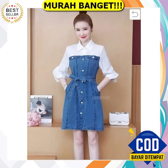 Tianshun Kualitas Tinggi Beige Kuning Merah Hitam Sifon Bunga Fashion Lengan Pendek Dres Kasual Musi