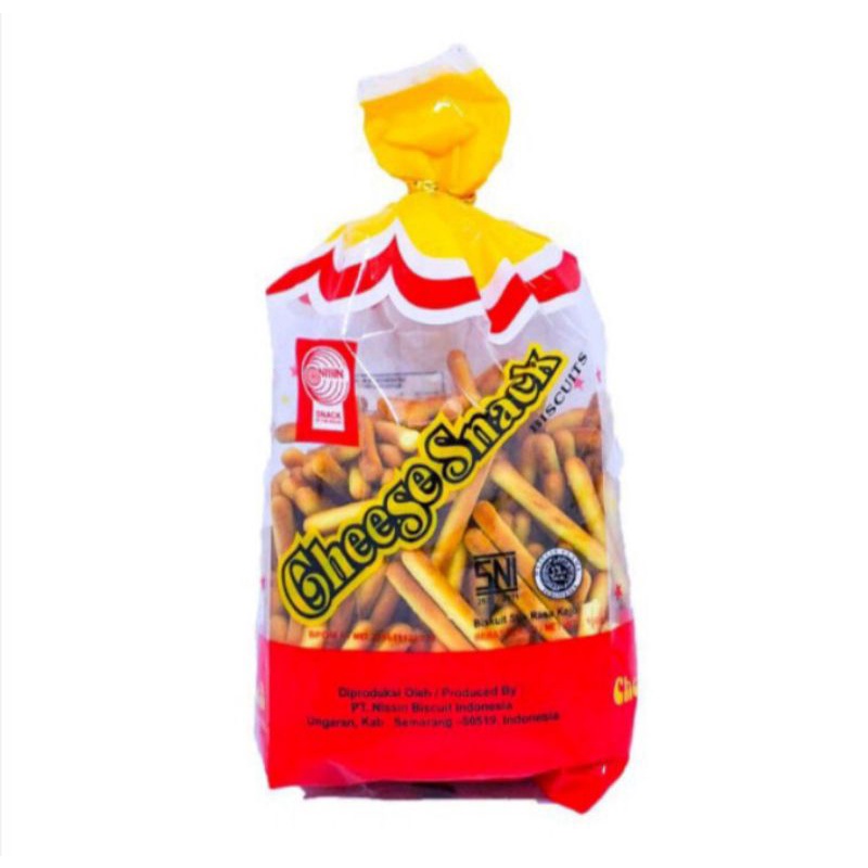 

Nissin Cheese Snack 150gr - Biskuit Stick Keju