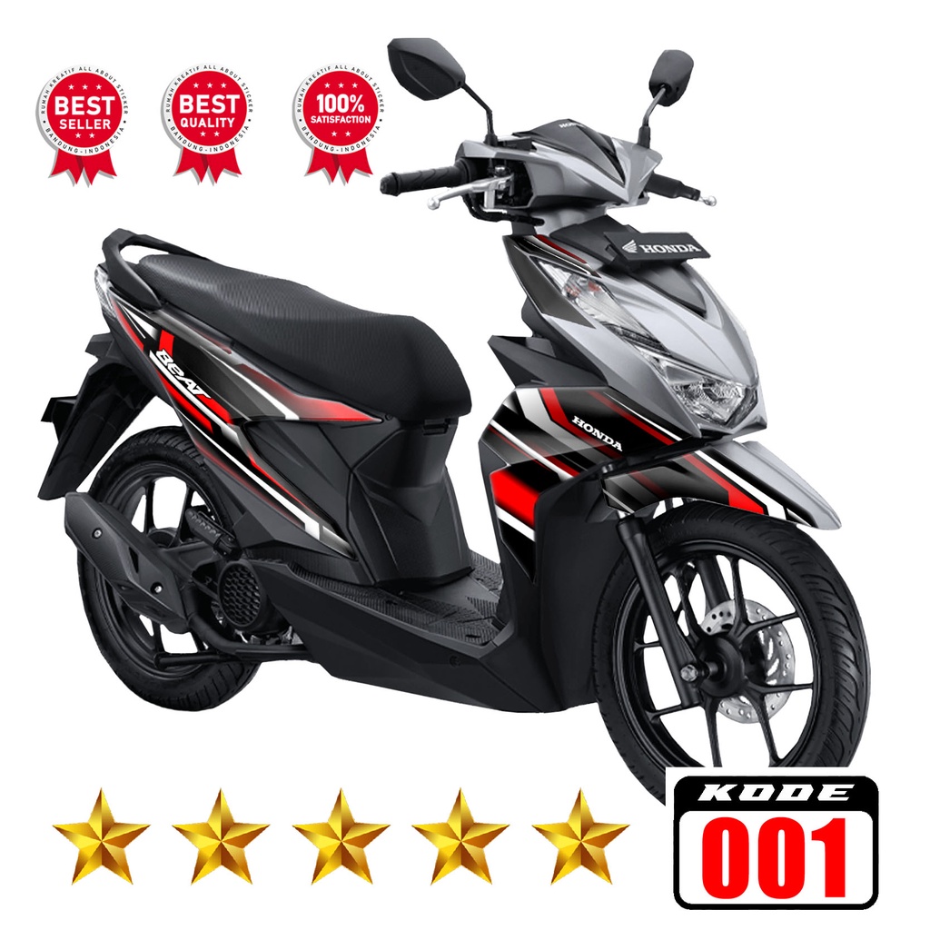 HONDA BEAT 2022 NEW striping stiker decal custom variasi
