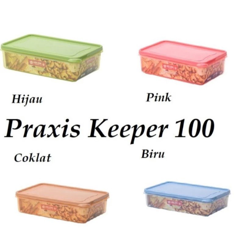 PRAXIS KEEPER 100 900ML Lion Star KP-6 / TEMPAT SAYUR / TEMPAT MAKANAN / TEPAK SALAD BUAH / PANCAKE DURIAN