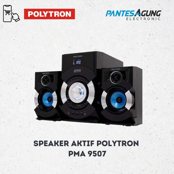 READY STOK SPEAKER AKTIF POLYTRON PMA 9507 PMA-9507 TERBAIK