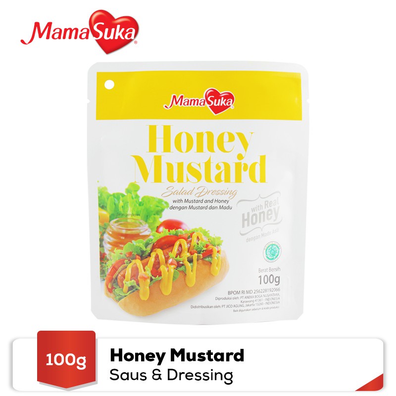 

MAMASUKA MAYONAIS HONEY MUSTARD SALAD DRESSING 100GR SAUS KEJU MADU