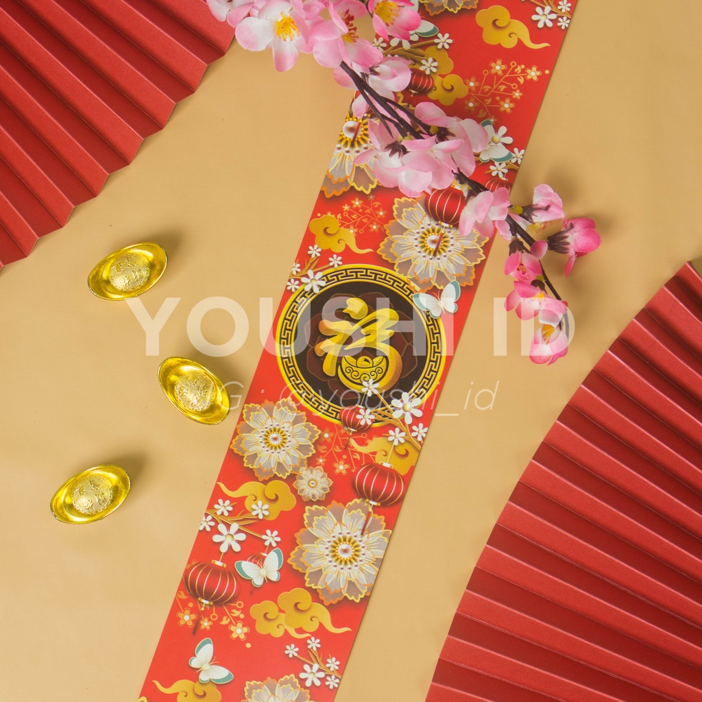 

(25pcs)Paperbelt Imlek/Pita Kertas/Paper Sleeve/Pita Kado Sincia CNY