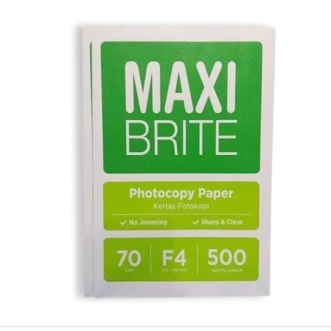 

HOT SALE KERTAS HVS MAXI BRITE F4 70GSM