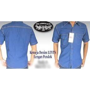 KEMEJA JEANS LEVIS LENGAN PENDEK