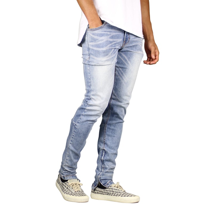 Hyperdenim M.Blue Stack Zipper Jean (HD017) 100% Original