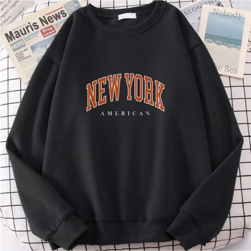 Basic Sweater Dewasa New York American