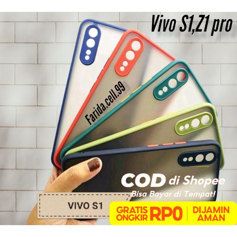 SELIKON AERO TERBARU TYPE HP VIVO Z1 PRO/S1 MY CHOISE CASE DOVE BUMPER AERO CUZE MACARONI
