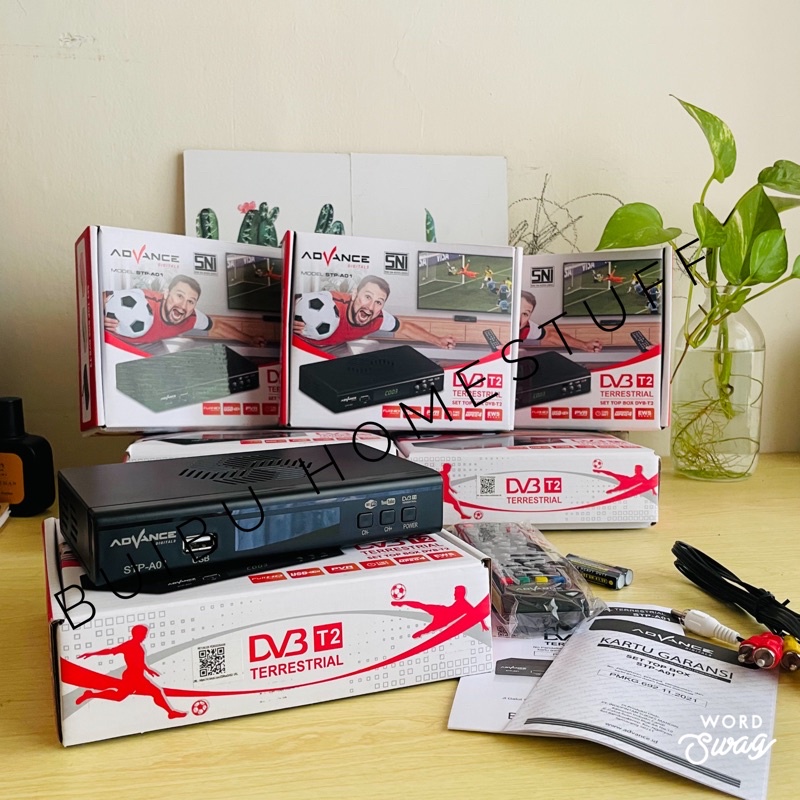 Set Top Box Digital ADVANCE DVB T2