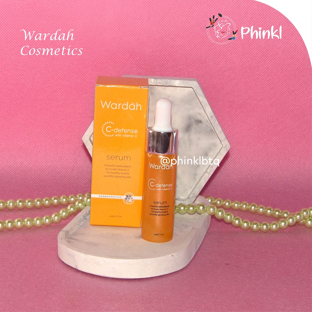 `ღ´ PHINKL `ღ´ ᘺᗩᖇᕲᗩᕼ Wardah c defense series vitamin c / face mist creamy wash whip foam DD Cream moisturizer serum