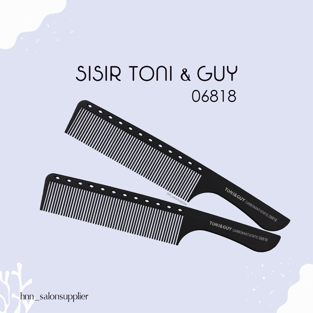 Sisir Potong Rambut Salon Barber Toni and Guy 06818 Professional Quality