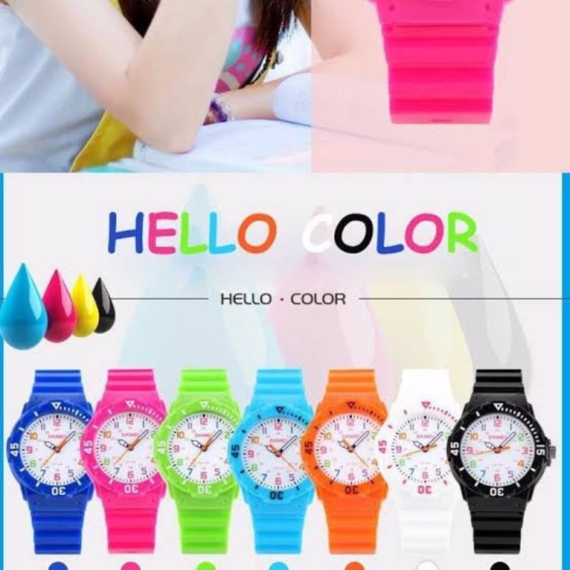 Skmei Digital watch New arrival sport wrist jam tam tangan skmei Kids 1043 ORIGINAL