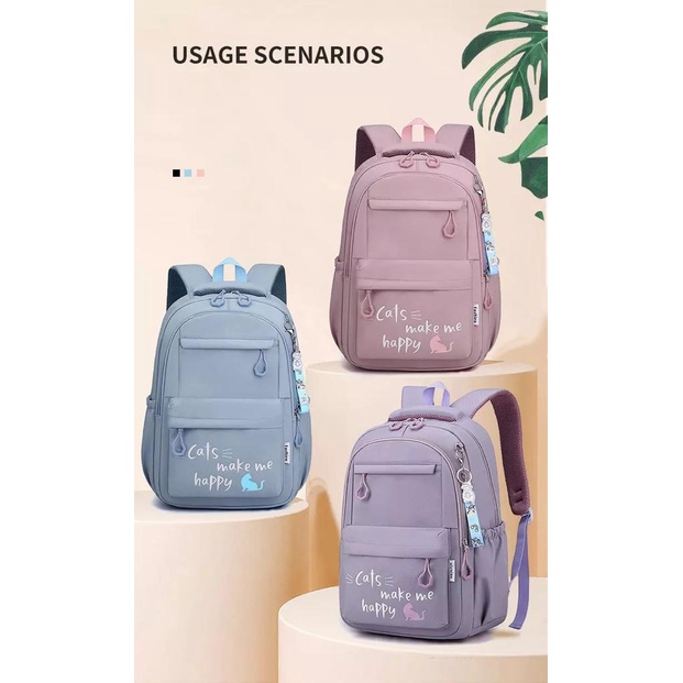 [[ BISA BAYAR DI TEMPAT ]] Tas Ransel Anak Perempun Terbaru 2022 / Tas RAnsel Sekolah TK SD SMP / Tas Gunung Pria Murah / Tas Ransel