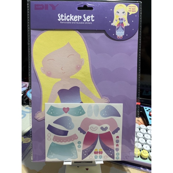 mr diy - sticker set - princess