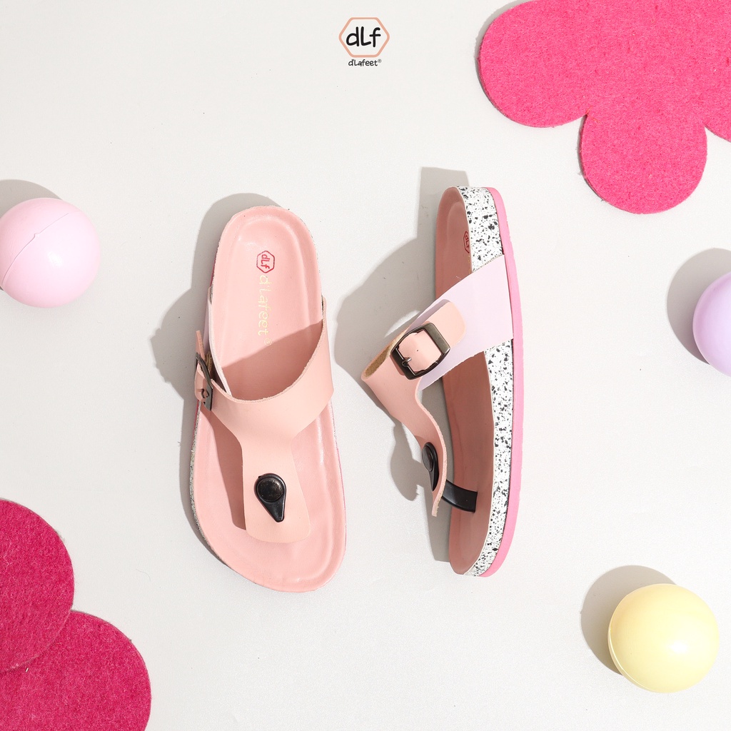 d'Lafeet Sandal Anak - Bob Pink
