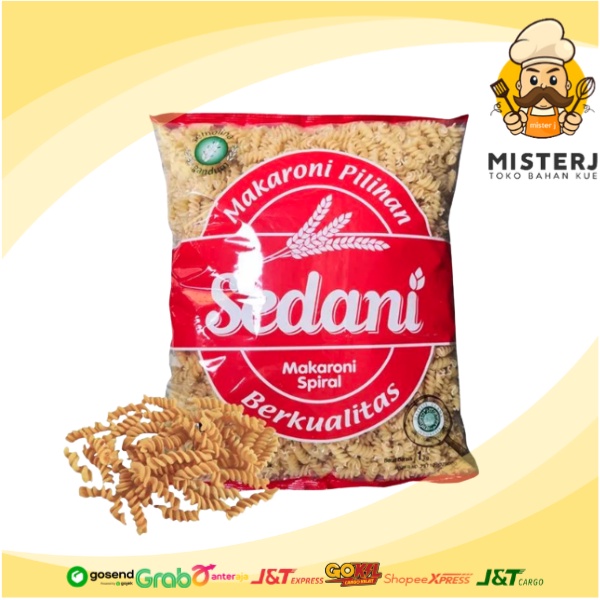 

Sedani | Sedani Macaroni Spiral | Makaroni Ulir | 1 Kg