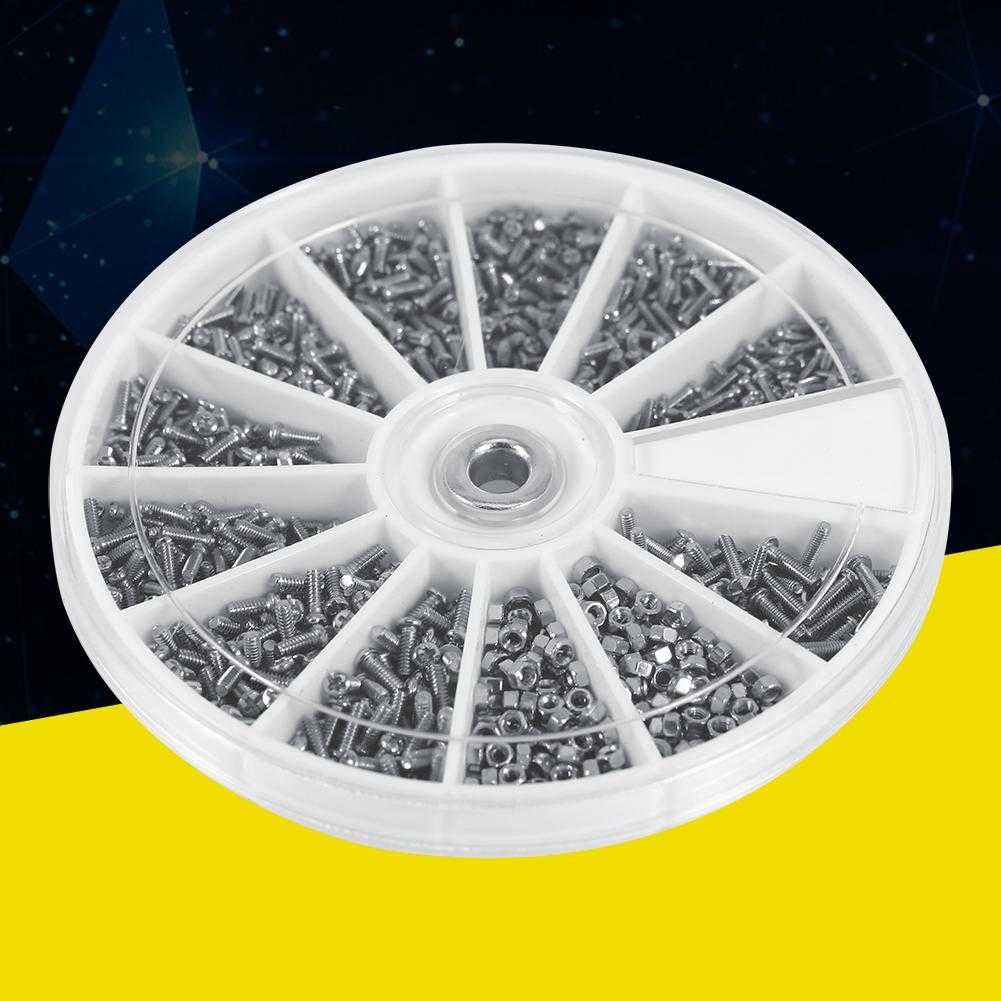 Baut Reparasi Kacamata Sunglasses Repair 600PCS Baut Kacamata Lengkap Set Mur Baut