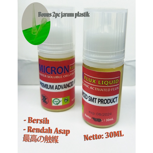 FLUX CAIR RENDAH ASAP FLUX SOLDER MICRON 30ML