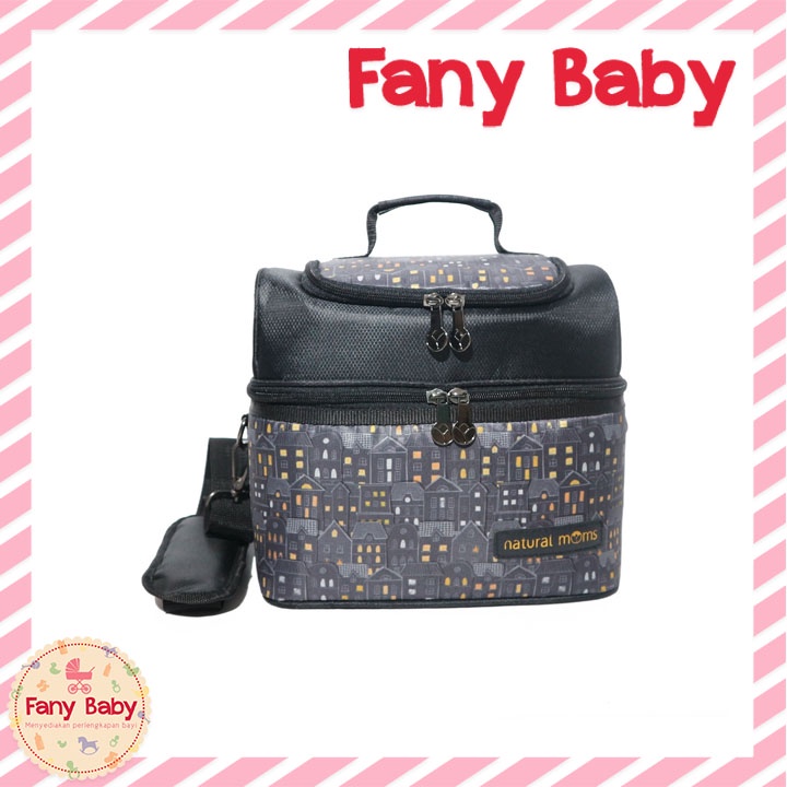 NATURAL MOMS COOLER BAG SLING CITY OF LIGHT